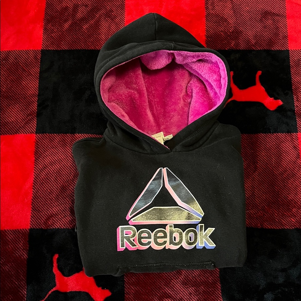 💕Reebok girls hoodie / size small (6/6x)